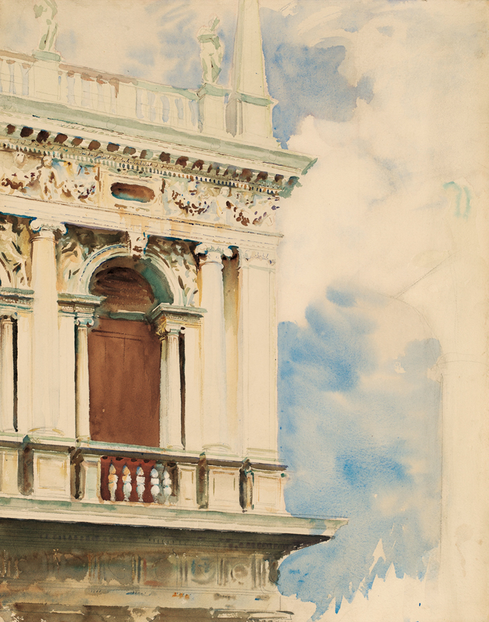  约翰·辛格·萨金特John Singer Sargent —— 水彩045
